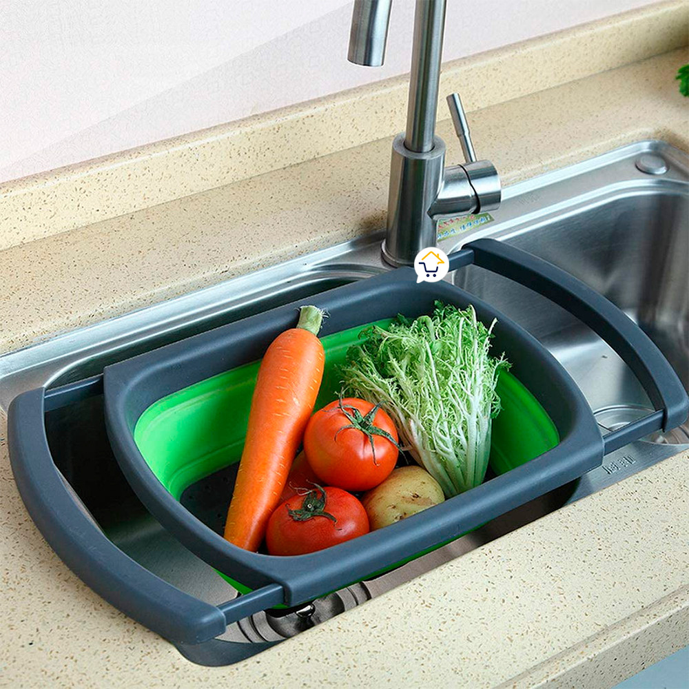 Miniatura 7 de Colador Silicona Plegable ELD6111